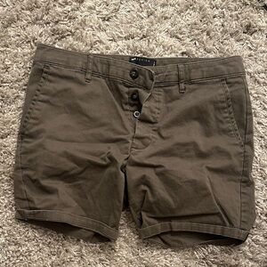 ASOS Green Flat Front Men's Shorts